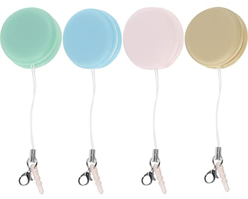 Kuphy 4pcs Mobile Phone Screen Wipe, Macaron Mobile Phone Screen Cleaning, Reusable Mobile Phone Screen Glass Cleaner, Cleaning Tools for Mobile Computer Phone