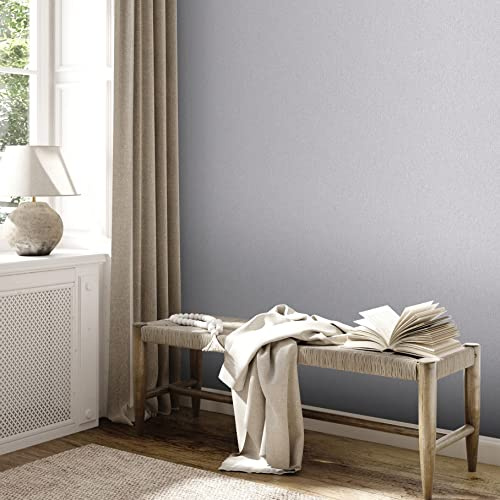 A.S. Création Unitapete Hellgrau Grau Attractive 2 390304 - Vliestapete - 10,05 m x 0,53 m Made in Germany