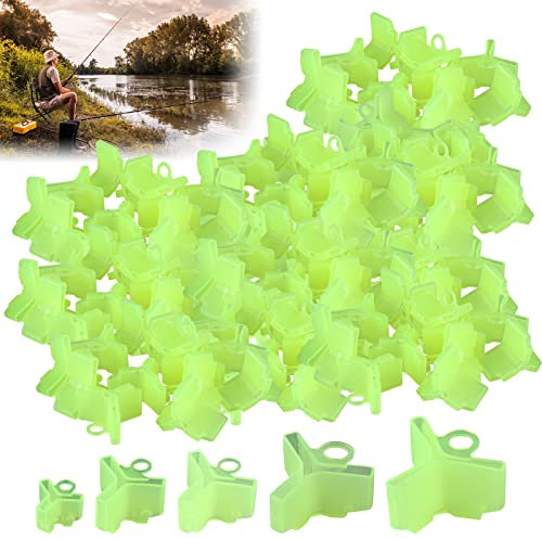 300 Stück Drillingshaken Abdeckung, Haken Schutz, Schutzkappen, Hauben für Angeln Modell 1#/2#/3#/4#/5#