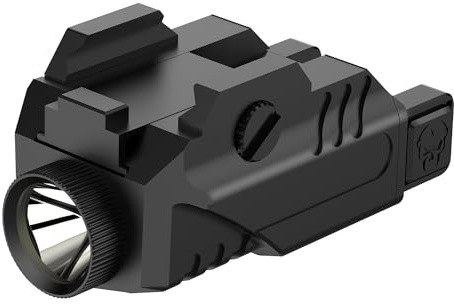 DARKFANG 600 lumens lampe de poche tactique avec charge magnétique pour piste Picatinny