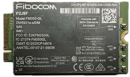 Fibocom FM350-GL Modem 3G/4G/LTE/5G M.2 NGFF