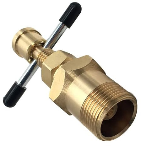 Estrattore per Olive Tubi in Ottone Massiccio 15 Mm e 22 Mm, Facile Usare, Compatto e Portatile, Ampia Applicazione per Cucine e Ristoranti