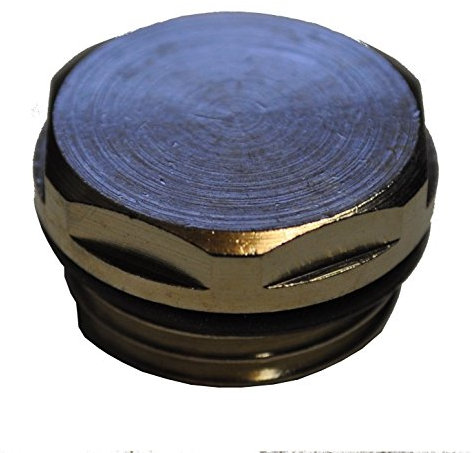 Pack of 5-1/2 Chrome Radiator Plug (Known as Radiator air Vent/Chrome air Vent/air Vent Valve/Radiator Bleed Valve Also Available in 1,2,5 and 10 Bag Quantities)