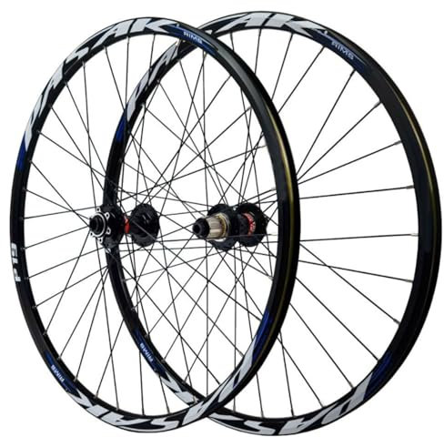 GEIRONV Mountainbike Räder Aus Aluminiumlegierung Mit Scheibenbremse, 32-Loch-Steckachse, 4 Abgedichtete Lager Schnellspannfelge 26 27,5 29X1,25–2,35 Zoll Reifen(15 * 110/12 * 148mm,29inch)