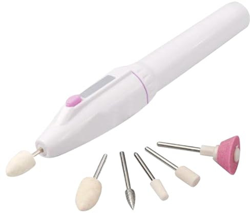 Kit de manucure et pédicure – Limes à ongles électriques sans fil | Lime à ongles électrique portable | Lime à ongles électrique pour ongles épais | Outil de soins des mains et des pieds pour meulage