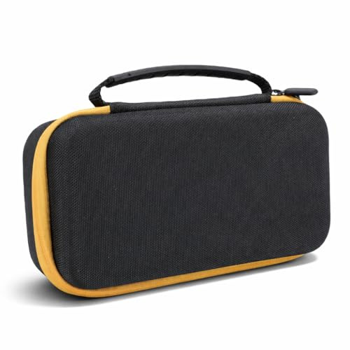 Yellow Multimeter Hard Case for 117 115 116 114 113 | EVA Shockproof Shell, Storage Bag For Electricians, With DIY Foam Interior