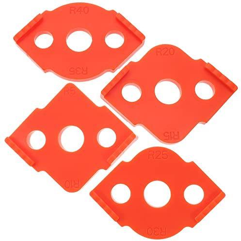 SHINEOFI 1 Set Di Semicircolari Per Lavorazione Del Legno Versatile Jig Per Raggio D'Angolo Di Tracciamento Per Fresatrice Pialla Di Fresatrice Per