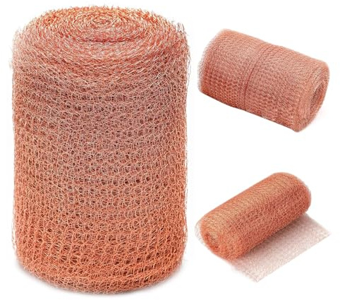 Kupferband gegen Schnecken–Schutz vor Schnecken und Mäusen – schneckenzaun 12,7 cm x 9 m (12 Drähte) – Flexibles und widerstandsfähiges zweilagiges Design-Ideal für Gemüsegärten und Gärten