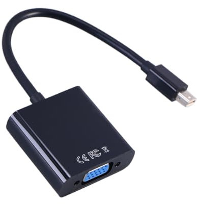 DIYEAH Adaptador Mini Vga Convertidor de Video para y Proyectores sin Necesidad de Fuente de Alimentación