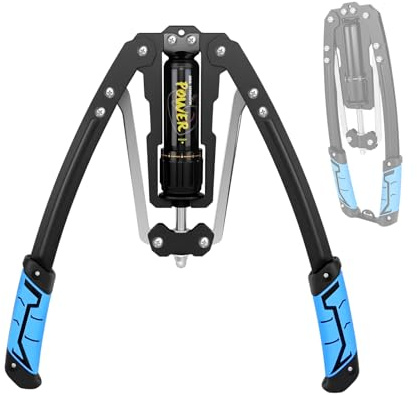 Power Twister, Einstellbarer Hydraulischer Widerstand 10–200Kg, Twister-Armtrainer, FitnessgeräT Zum Training Der Schultermuskulatur, KrafttrainingsgeräT füR Arme, Brust, Bizeps und Schultern