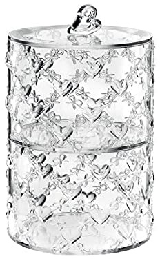 Guzzini LOVE, GZ11520100 Set 2 Contenitori Impilabili, Trasparente