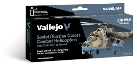 Vallejo AV Model Air Set -Soviet Helicopters Post War