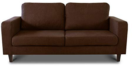 Sofnet - Sofa Kera 3-Sitzer (Braun, Cosmic 70)