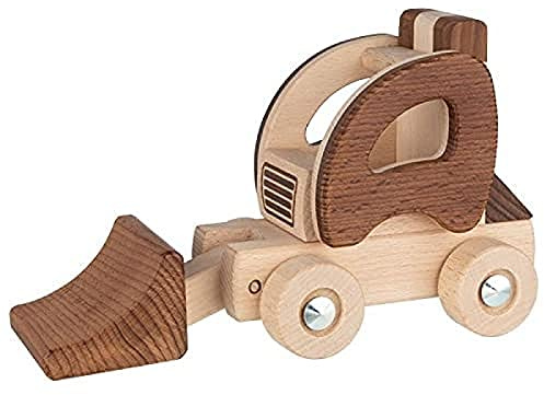 GOKI 55890 Hjullastare, natur, brun