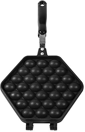 Waffle Syrisora 39 x 22 x 4 1 x 1 x aleación de aluminio antiadherente DIY Eggettes Pan Egg Bubble Cake Baking Plate Uso para el hogar Cocina Herramientas de hornear