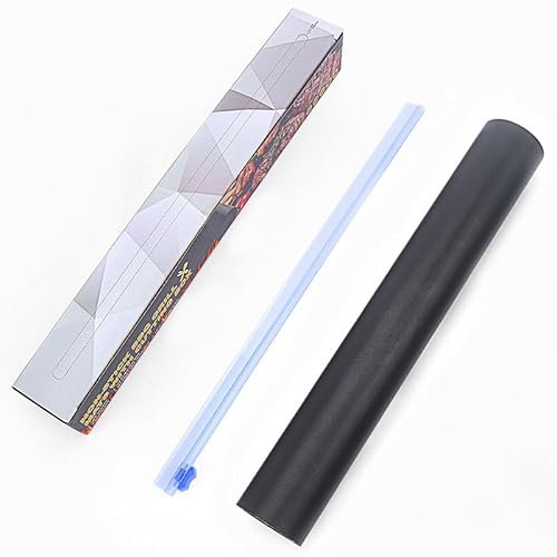 Oven Liner, BBQ Mats for Gas Grill Reusable, 4000x330x0.2mm,Cuttable BBQ Mat, Convenient Baking,Non-stick, Water and Oil Resistant Mat,Protect Bottom of Ove
