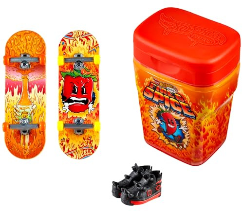 HOT Wheels - Skate Caixa de Pastilhas Fire and Spice HVK78