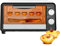 9L 650W Forno Elettrico, Mini Forno Elettrico Posabile con Finestra di Visualizzazione, con Griglia e Vassoio, Termostato regolabile fino a 230° C, Girasmandrino, Timer 60 min (9L)
