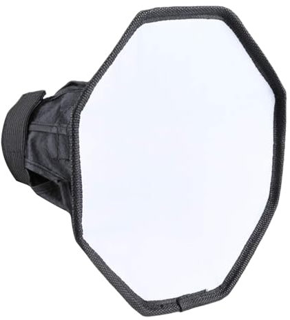 Difusor De Flash - Difusor De softboxx para Flash | Difusor De Flash De Fotografía, Difusor De Iluminación De Estudio, Cubierta De Luz Octogonal, Modificador De Flash universall para Mejorar