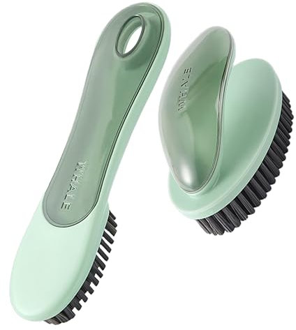 EXAOMBLE 2piezas Cepillos De Limpieza para Ropa y Calzado Cepillo Suave y Eficaz para Lavado De Zapatillas y Prendas Diseño Compacto y Ligero para Uso Diario