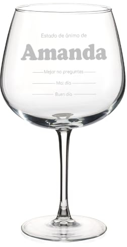 Wanapix | Copa de Gin Tonic/Combinados Personalizada | Estado de ánimo
