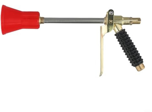 Spruzzatore agricolo ad alta pressione con nucleo in rame e ugello atomizzatore rotante, diverse modalità di uscita dell'acqua per giardini, prati e pulizia, atomizzazione fine e design antivento