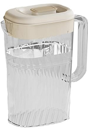 Distributore Di Bevande Di - Contenitore Di Con Coperchio | Jug Ice Tea | 2,5 L Brocca D'acqua Per Brocca D'acqua