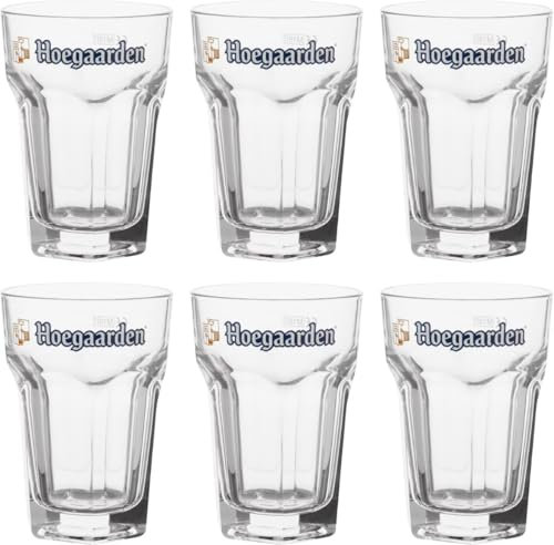 Hoegaarden Bicchieri Birra Bianca - 330 ml - 6 Pezzi