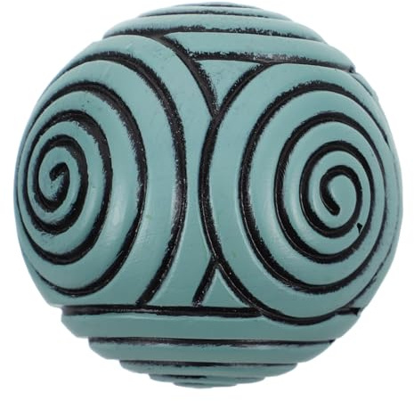 STOBAZA Japanese Zen Garden Sand Sphere Miniature Desktop Landscape Resin Texture Sand Ball Meditation Decoration Relaxation Tool for Yoga and Mindfulness