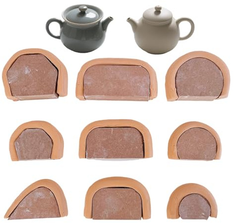Generico Herramienta para hacer mangos de cerámica | 9 piezas de madera para tallar, herramientas para asas de tazas | para arte, escultura modelado, estudio principiante y adulto