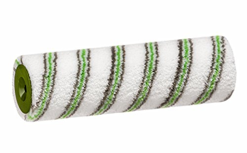Colorus Farbroller 25 cm - Profi Malerrolle 12 mm Florhöhe spritzarm & fusselfrei – Farbwalze groß für Wandfarbe, Decke & Türen, Malerwalze für sauberen Farbauftrag | Farbwalze für Wandfarbe an Wänden, Decken und Türen, für einen gleichmäßigen und sauberen Farbauftrag