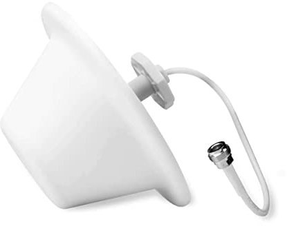 Antenna da soffitto a cupola RANGEFUL AIO5 Omni-direzionale da interno 5dBi 3G/4G/GSM/LTE per ripetitore di telefonia mobile amplificatore router 4G da 698 a 2700 MHz, N-Femmina