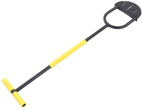 Mezza luna bordatrice per prato e marciapiede in acciaio al carbonio ad alta durezza con manico lungo - Taglio manuale per giardino e zoo