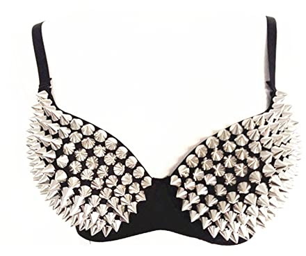 Damen Sexy Steampunk BH Strass für romantische Nacht
