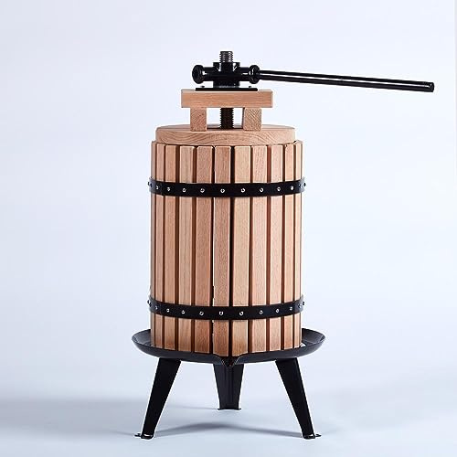 6 Litre Hobby Fruit Press - Home Made Natural Juices Wines Cider, Jams, Pickles,