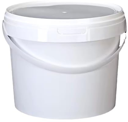 Smart Pack ® - Secchio di plastica con coperchio 3L | Trasporto cibo | Contenitore ermetico | Secchio per alimenti | secchio per gelato (1)