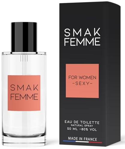 SMAK Damenduft Spray mit Sexpheromonen für Sie - weibliche Pheromonverführungsdüfte die Männer anziehen, Pheromonparfum-Köln, zieht Männer an, 50 ml