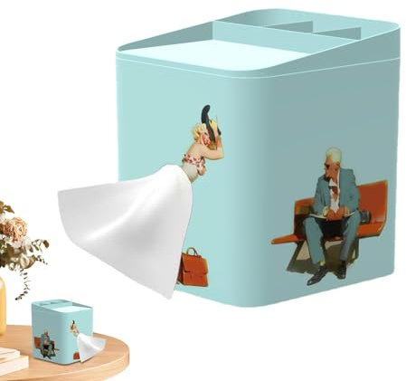 Misaakoeq Taschentuchbox-Halter, lustiger Taschentuchhalter | Kreativer Taschentuchbox-Organizer, Taschentuchbox-Abdeckungen - Innovativer, dekorativer Taschentuchspender für Taschentücher,
