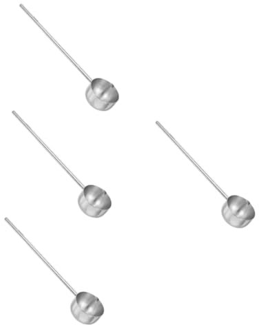 Alipis 4 Cucharas De Acero Inoxidable Cuchara De Agua Cucharón De Metal Cuchara De Aceite De Acero Inoxidable Cucharón De Agua De Cocina Cucharón De Para El Hogar