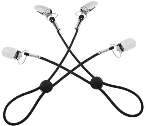 BCOATH 4 Sätze Bettlakenhalter-Gurte Spannbettlaken-Clips Für Eckmatratzen-Laken-Clips-Gurte Für Sauberkeit 2 Stück * 4