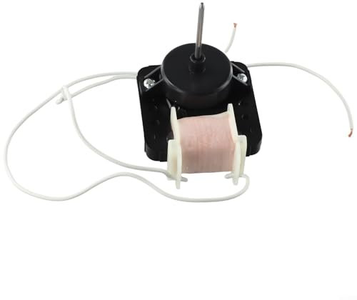 Motor de ventilador de refrigerador, pieza de repuesto de motor de ventilador de refrigerador, fácil instalación para evaporador de congelador (B)
