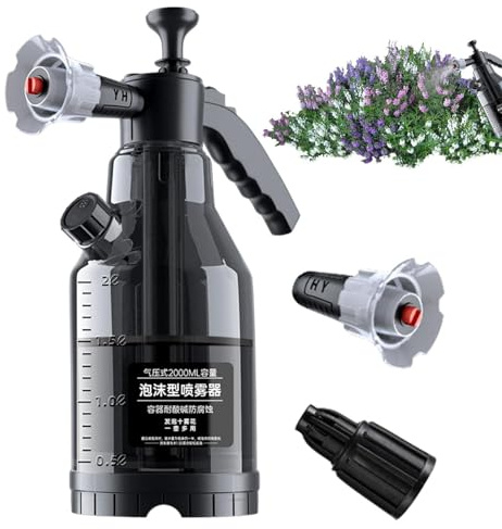 Aerosol för tvättskum, med tillbehör till högtryckstvätt ergonomiskt handtag, biltvätt med skum, biltvättstillbehör för detaljer, Förbättrad skumvattenkanna, Se référer au descriptif