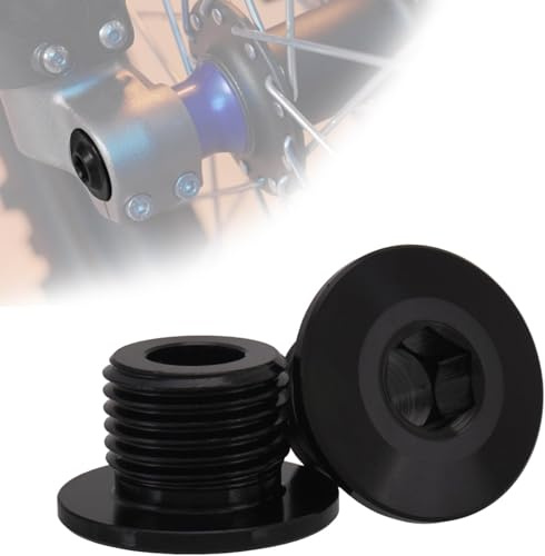 2PCS Motorcycle Front Wheel Axle Nut,M16*1.5P for X/S/L1E X160/X260-Black | Axle Nut Screw,Axle Lock Nut Bolts Screw,for Sur Ron Light Bee,Electric Bike