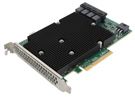 LSI SAS 93001 6I 16 Port 12Gbps SATA SAS Controller HBA Card PCIe 3.0 8x Host Bus Adapter for Linux, for VMware, for FreeBSD, Etc