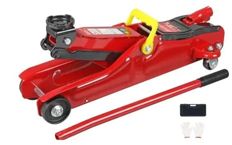 CQJJXKYC hebebühne Auto 2T horizontales hydraulisches Auto mit integriertem Wagenheber für Reifenwechsel, spezielles Auto-Reparaturwerkzeug für Geländefahrzeuge Wagenheber(Package 11)
