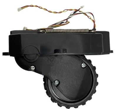 Rueda Izquierda Rueda Derecha for Robot Aspirador, Compatible con Conga, 3090 3092 s3090 Piezas de Robot Aspirador Las Ruedas Incluyen Motor(R wheel)