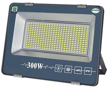 Faretti a LED - Faretti da Esterno, Proiettore, Luce di proiezione per Esterni Super Luminosa 220V, 6500K, per Illuminazione Esterna (300W)