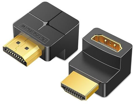 HNsdsvcd Connettore adattatore per proiezione 4K e 3D su televisori monitor laptop migliora la visualizzazione in riunione installazione risparmio di spazio