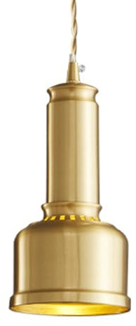 E14 Light Source Single Head Hanging Lamp, Creative Personality Copper Chaner, Ceiling Lighting Fixtures, Living Room Bedroom Dining Room Decoration Pendant Light