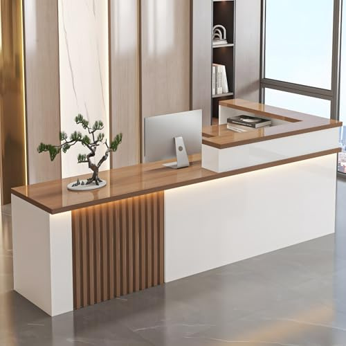 Receptionsskrivbord, reception för köpcentra, kontor, restauranger och detaljhandel.